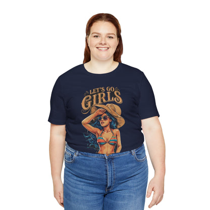 Beach Bum Shirt Let's Go Girls Tee