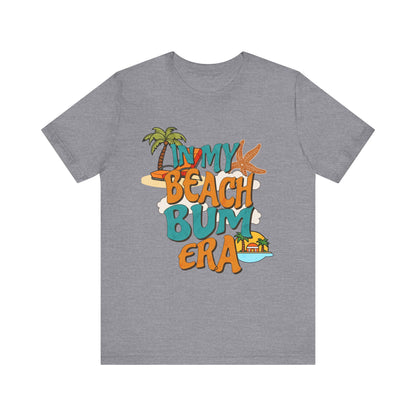 Beach Vacation Shirt Beach Bum Era Tee TShirt For Beach Lovers