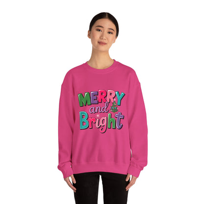 Merry And Bright Christmas Sweatshirt