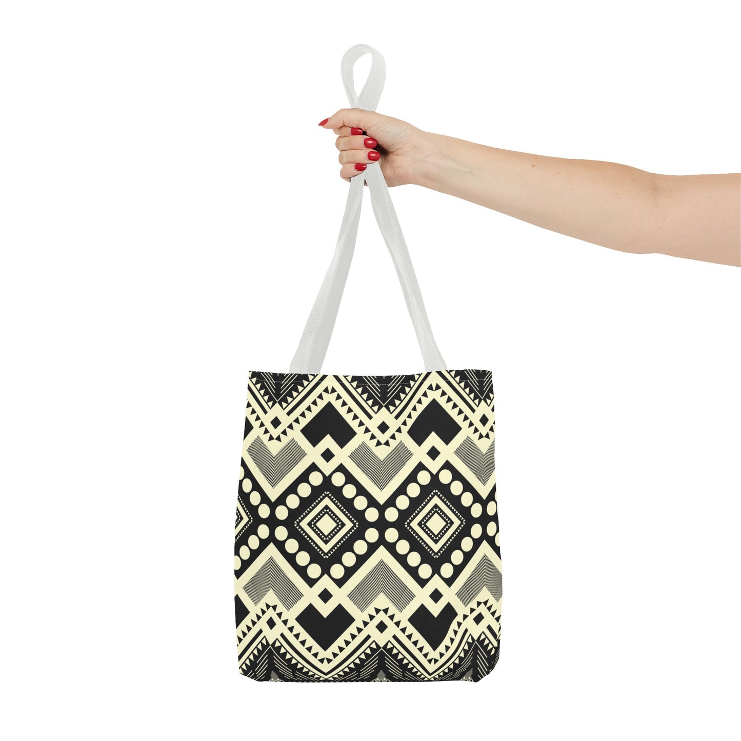 Ethnic Black White Tote Bag Everyday