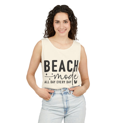 Beach Shirts Beach Mode Activated Tank Top For Men Women Regular And Plus Sizes 8 Colors 100% Cotton