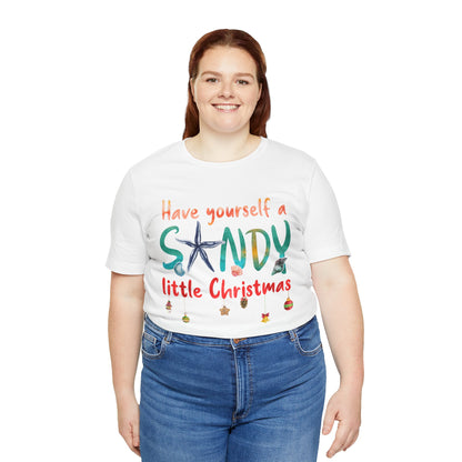 Christmas Shirt Have Yourself A Sandy Christmas TShirt