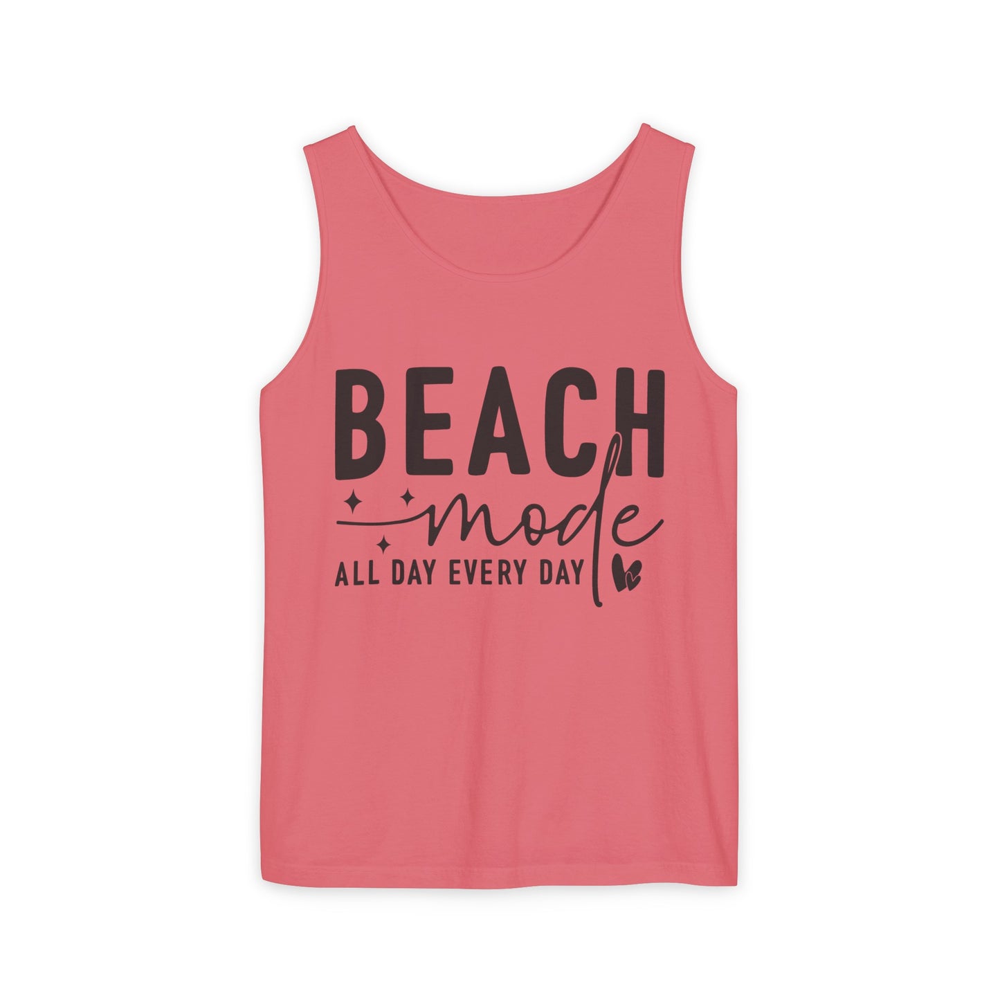 Beach Shirts Beach Mode Activated Tank Top For Men Women Regular And Plus Sizes 8 Colors 100% Cotton