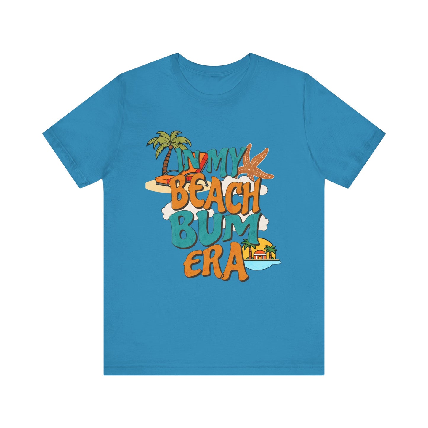 Beach Vacation Shirt Beach Bum Era Tee TShirt For Beach Lovers