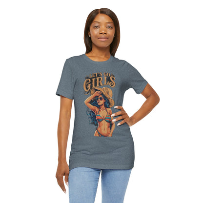 Beach Bum Shirt Let's Go Girls Tee