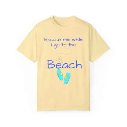 yellow beach vacation t-shirts