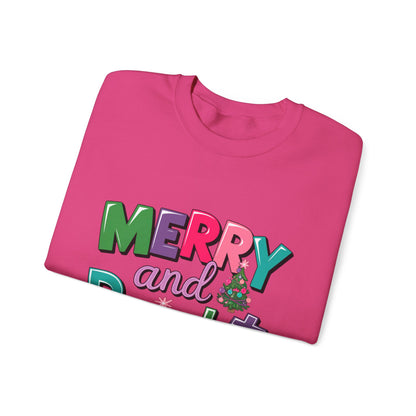 Merry And Bright Christmas Sweatshirt