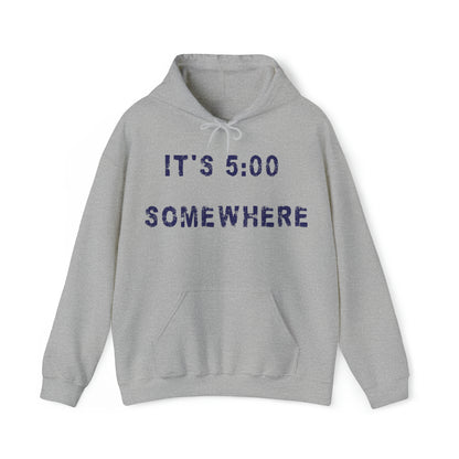 5:00 Somewhere Hoodie Travel Sweatshirt For Women Gift For Men