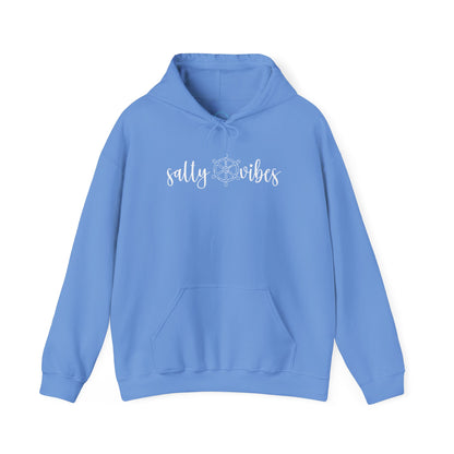 Salty Vibes Anchor Hoodie For Beach Lovers Beach Bum Sweatshirt