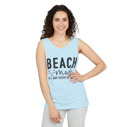 Beach Shirts Beach Mode Activated Tank Top For Men Women Regular And Plus Sizes 8 Colors 100% Cotton