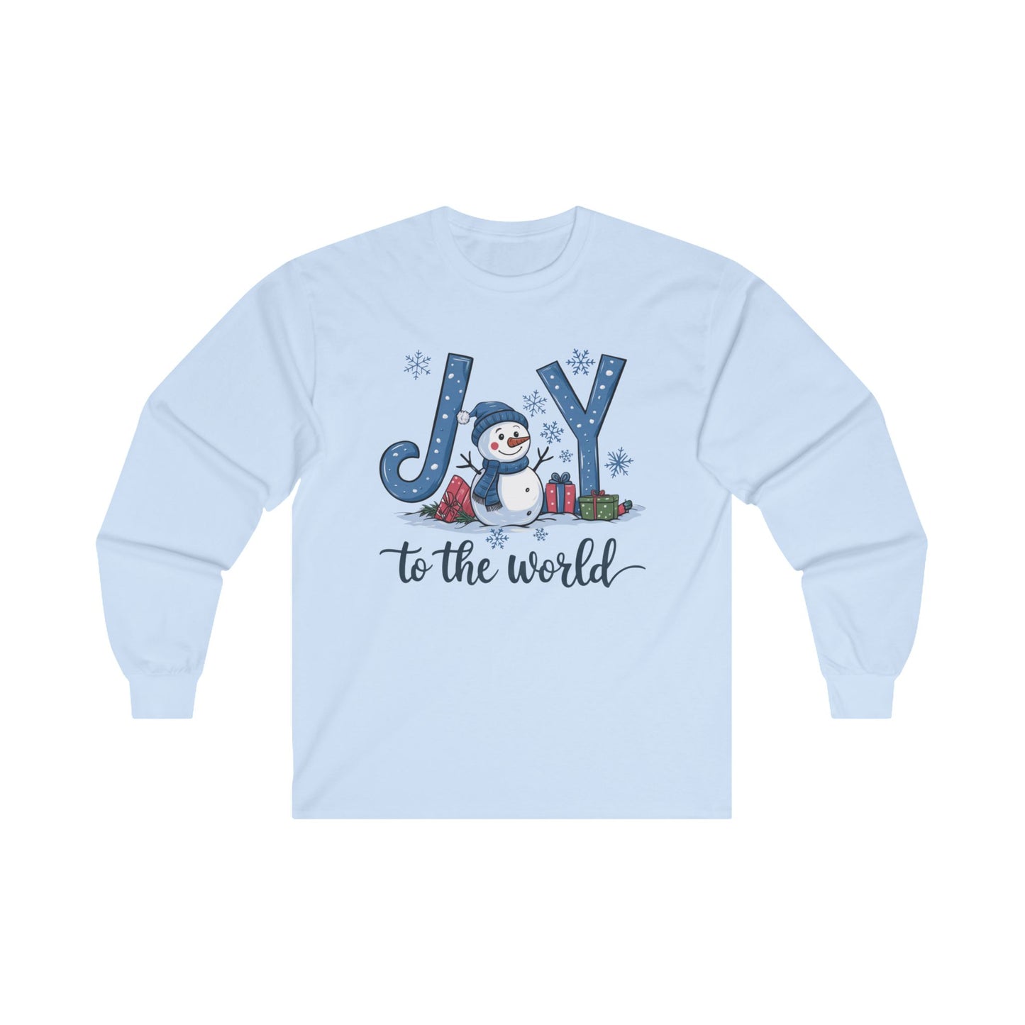 Joy To The World Christmas Shirt Long Sleeve