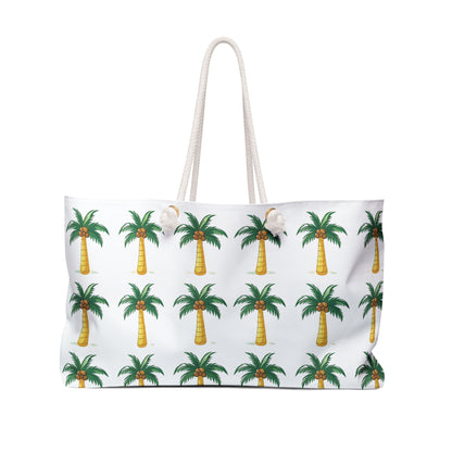 Palm Tree Oversized Beach Tote Bag Weekender