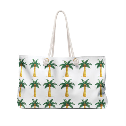 Palm Tree Oversized Beach Tote Bag Weekender