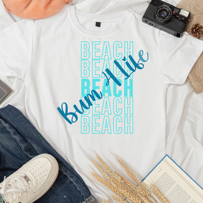 Beach Shirts Beach Bum 4 Life TShirt BB4L Tee Short-Sleeve Unisex T-Shirt