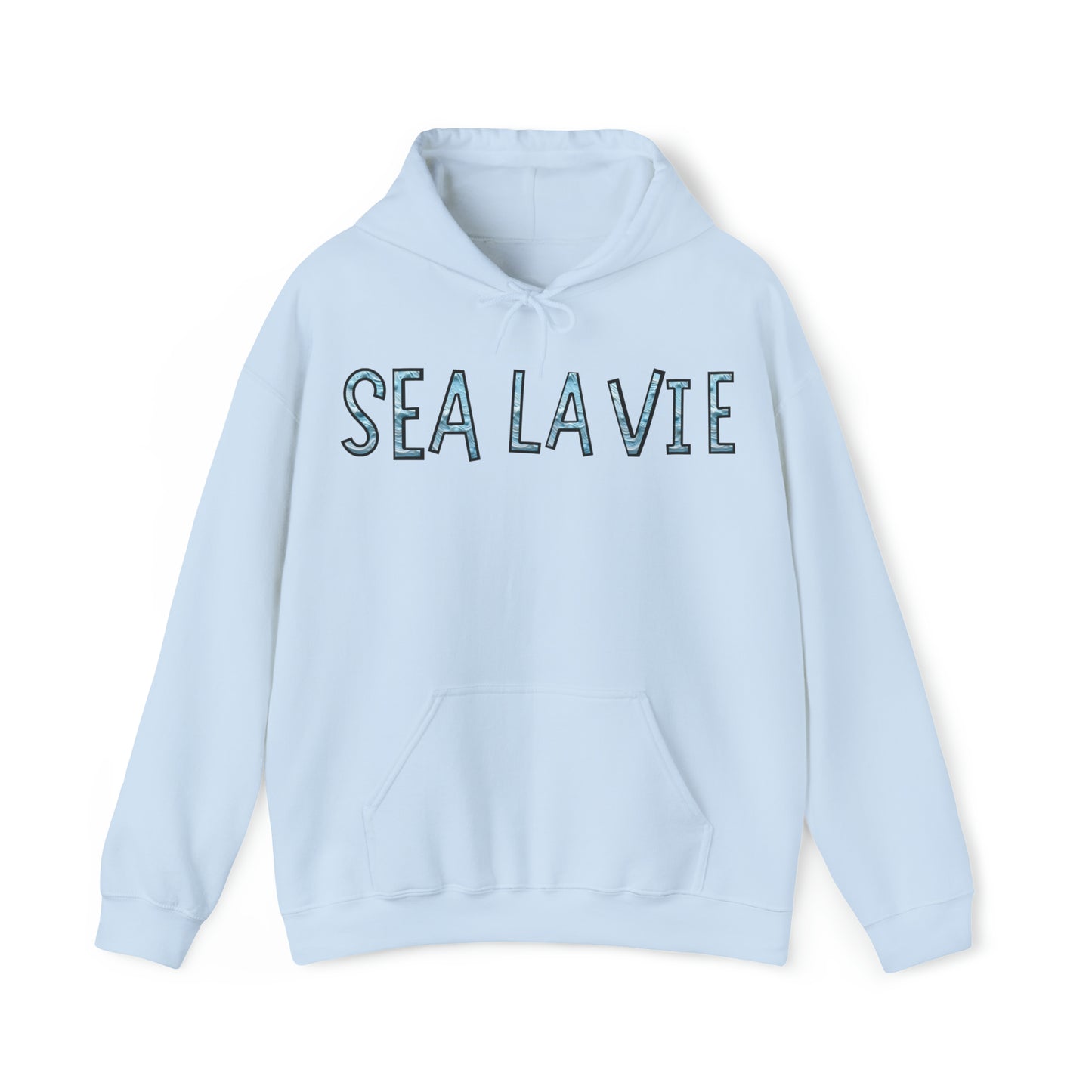 Beach Sea La Vie Hoodie Beach Ocean Lovers Print Sweatshirt For Women Gift For Men
