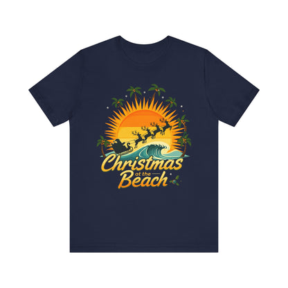 Christmas At The Beach Tee Shirt