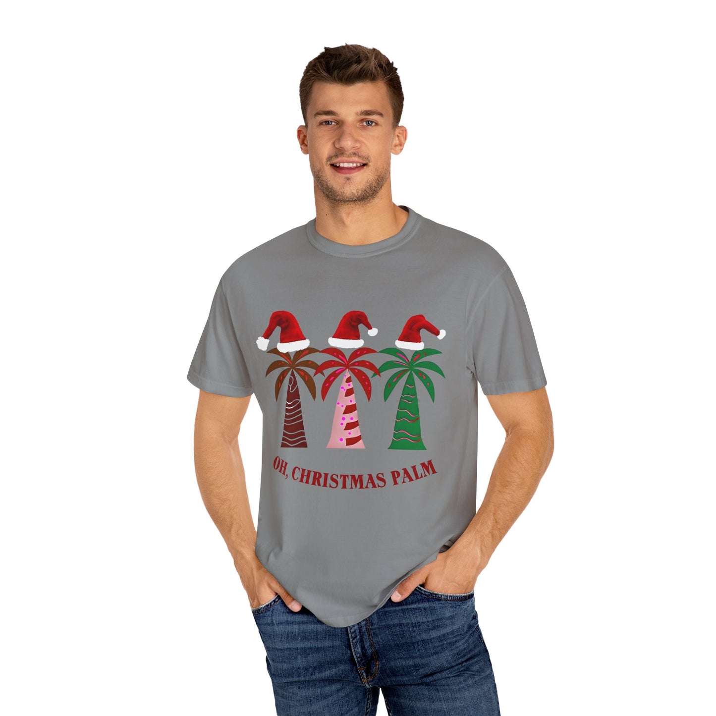 Funny Christmas Palm Tree T-shirt