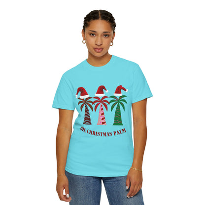 Funny Christmas Palm Tree T-shirt