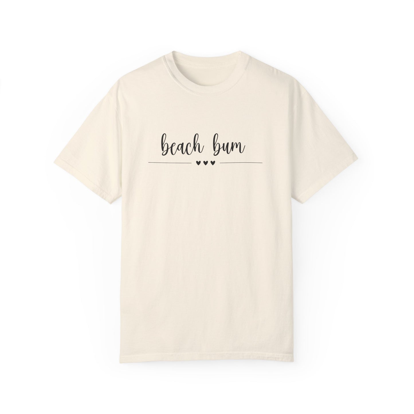 Beach Bum Heart T-Shirt  Comfort Colors Tees