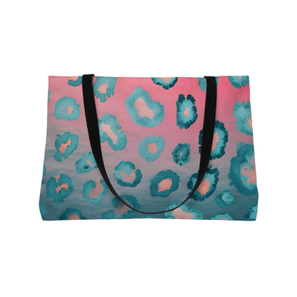 Tropical Leopard Tote Bag Ombre Trending