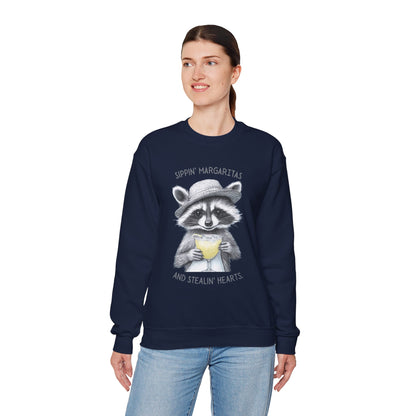 Raccoon Beach Bum Sweatshirt