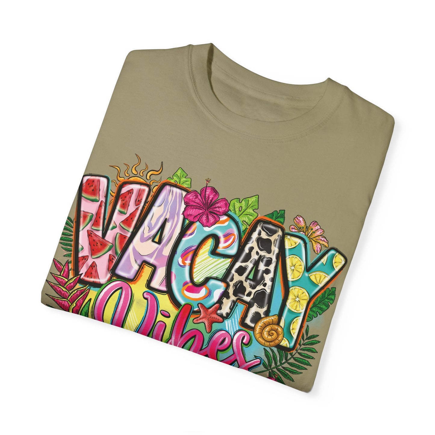 Vacay Vibes T-Shirt Comfort Colors Unisex Garment-Dyed Tee