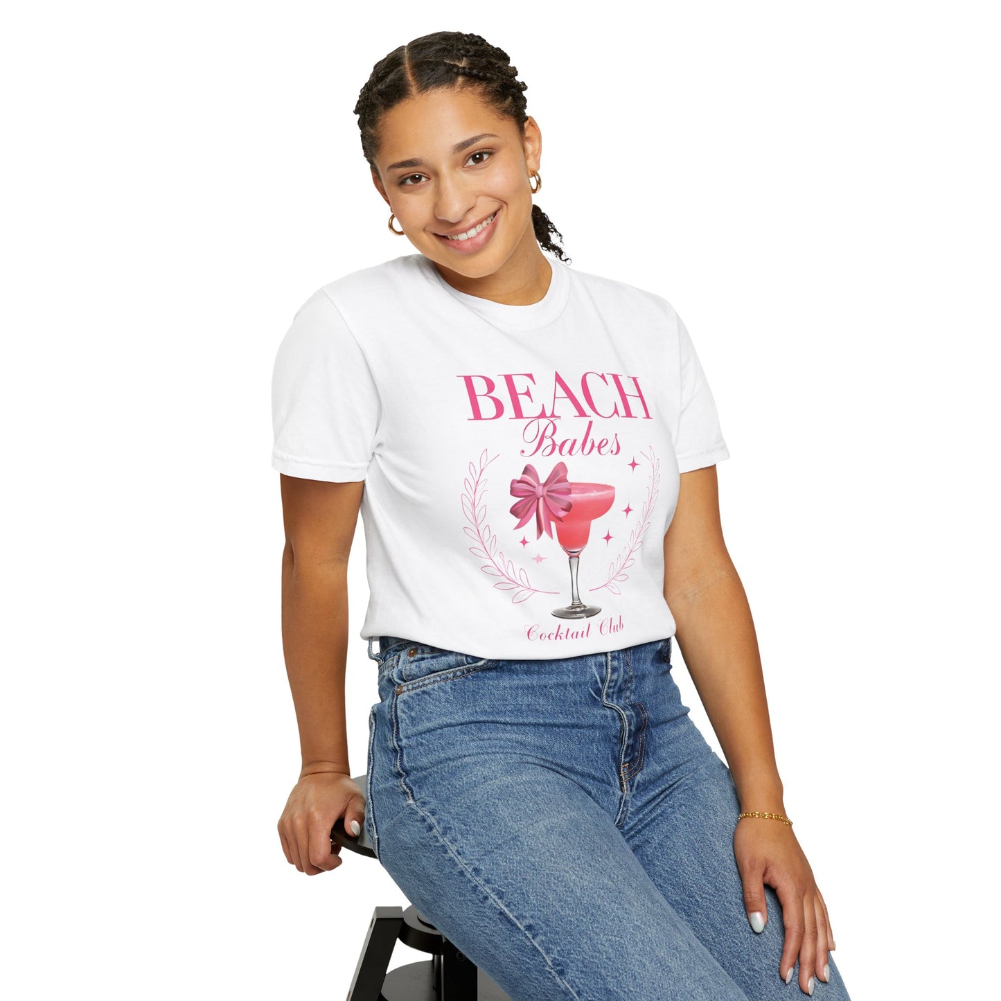 Comfort Colors Beach Babes Cocktail Club T-shirt