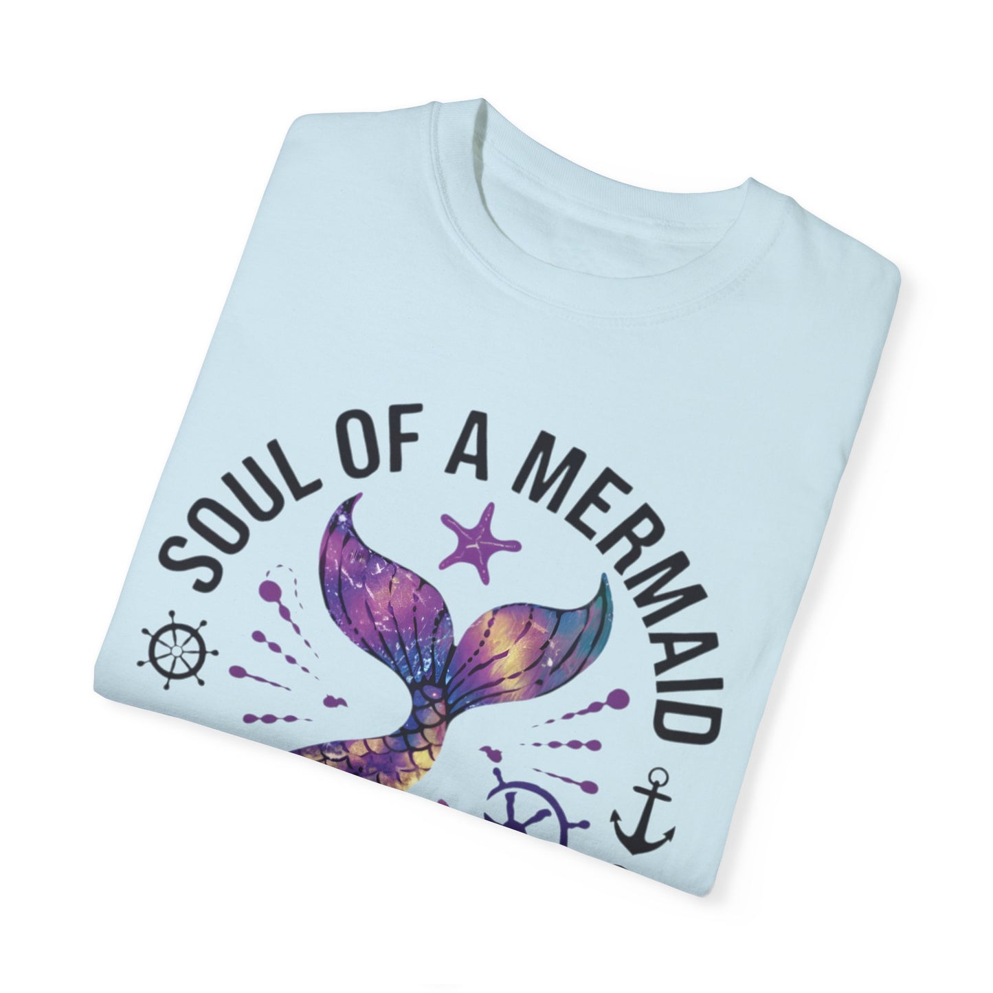 Mermaid Lovers TShirt Soul Of A Mermaid Mouth Of A Sailor Tee