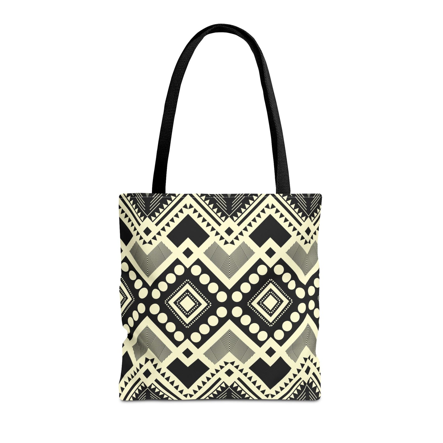 Ethnic Black White Tote Bag Everyday