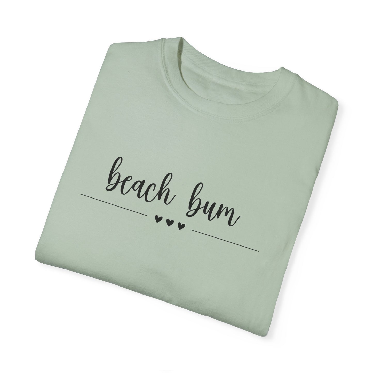 Beach Bum Heart T-Shirt  Comfort Colors Tees