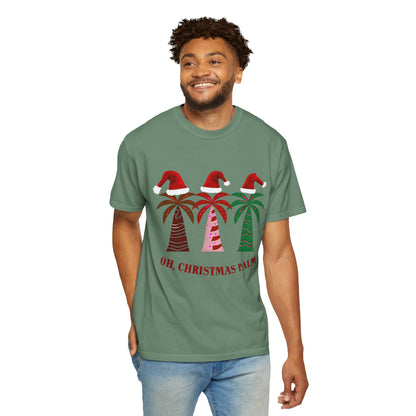 Funny Christmas Palm Tree T-shirt