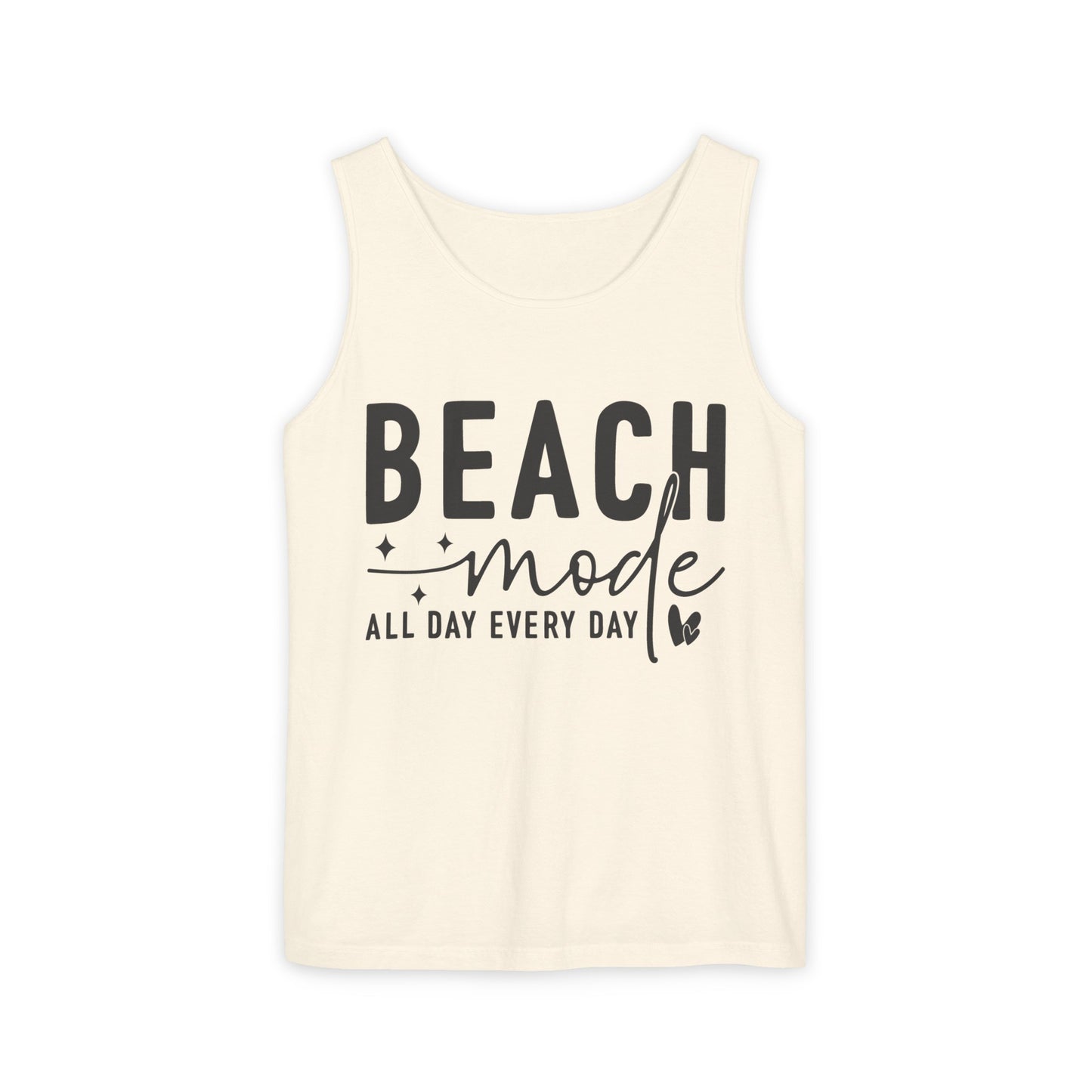 Beach Shirts Beach Mode Activated Tank Top For Men Women Regular And Plus Sizes 8 Colors 100% Cotton