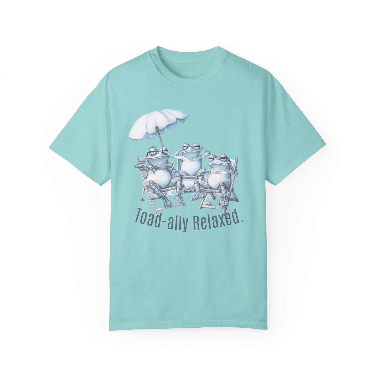 Toad-ally Relaxed Frog Beach Shirt Graphic Tee For Frog Lovers