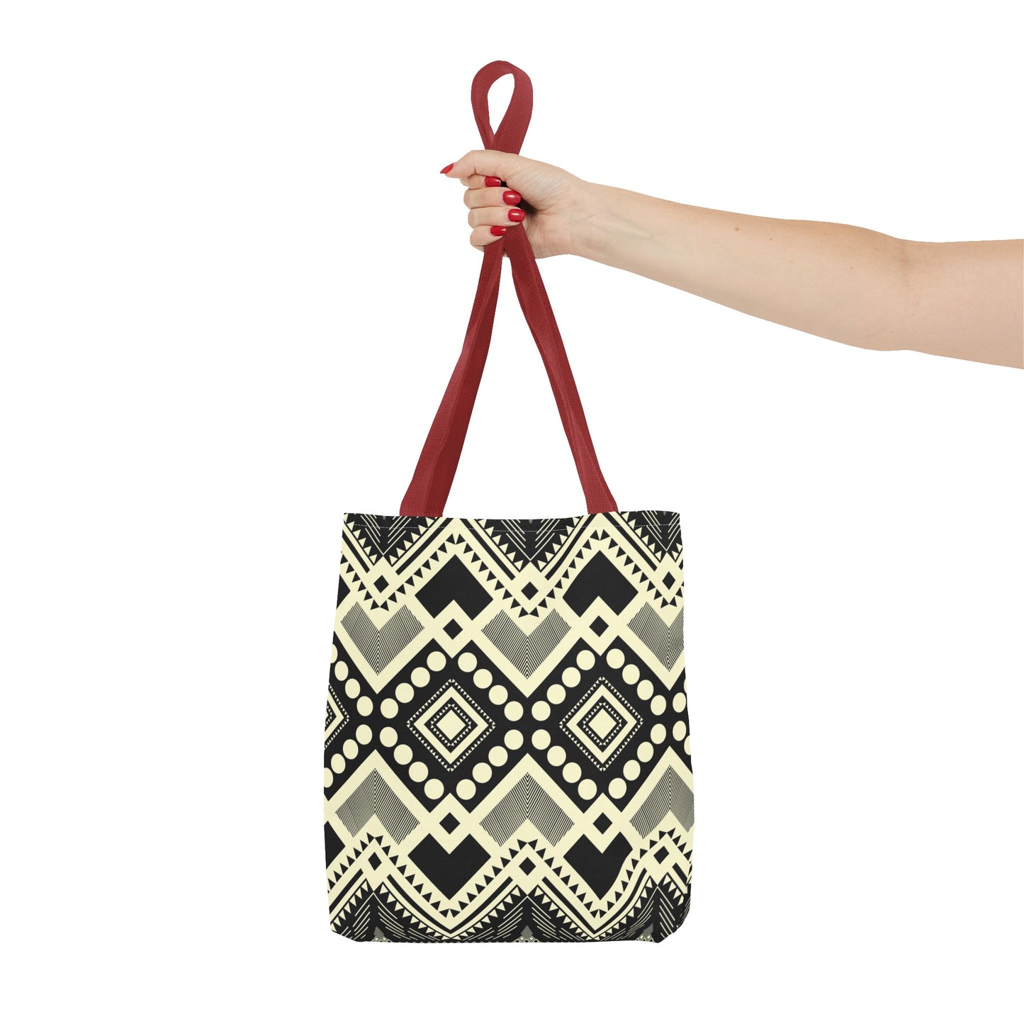 Ethnic Black White Tote Bag Everyday