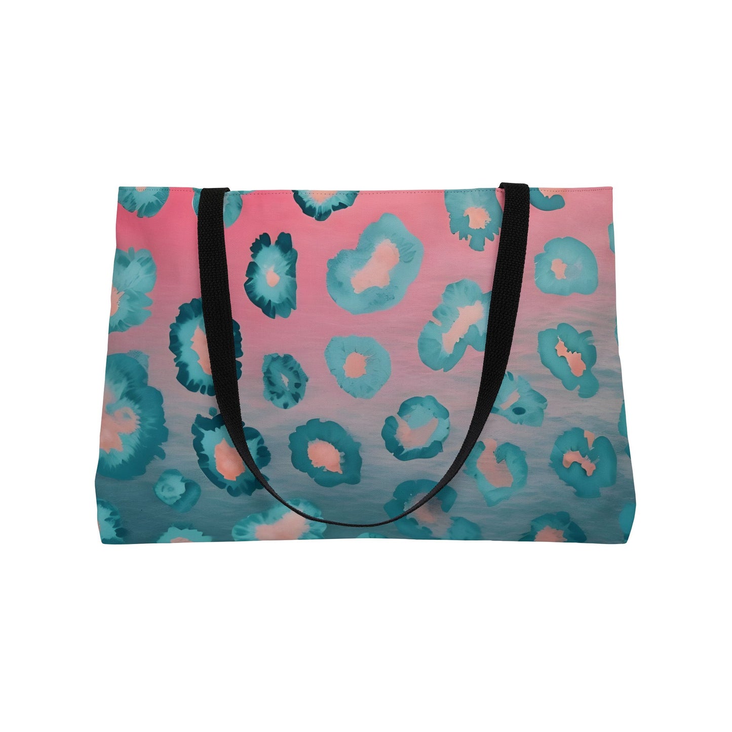 Tropical Leopard Tote Bag Ombre Trending