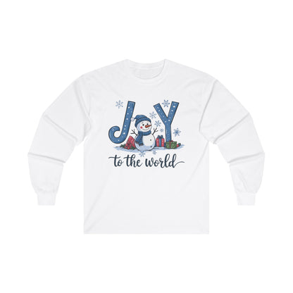 Joy To The World Christmas Shirt Long Sleeve