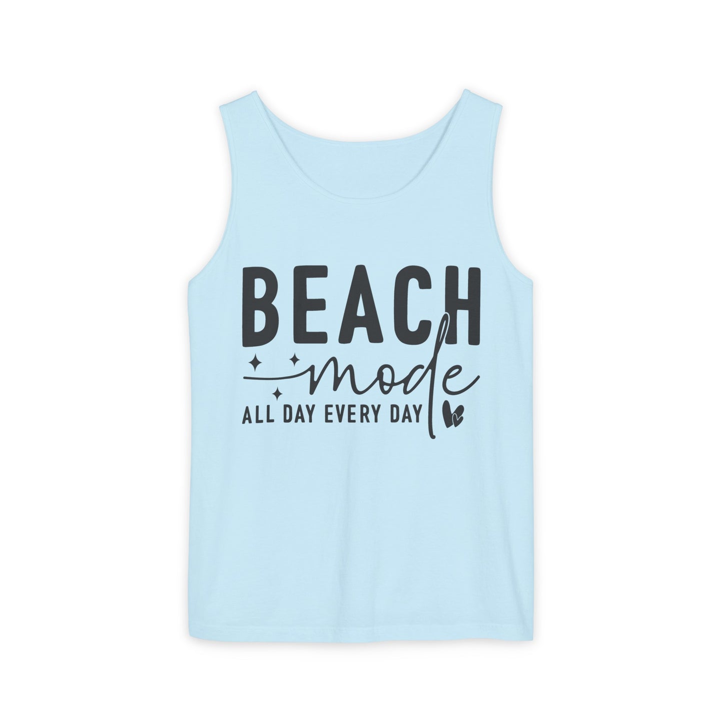 Beach Shirts Beach Mode Activated Tank Top For Men Women Regular And Plus Sizes 8 Colors 100% Cotton