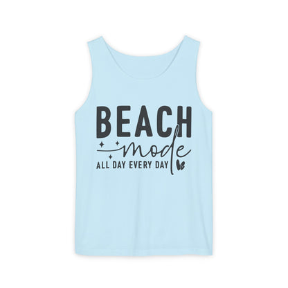 Beach Shirts Beach Mode Activated Tank Top For Men Women Regular And Plus Sizes 8 Colors 100% Cotton