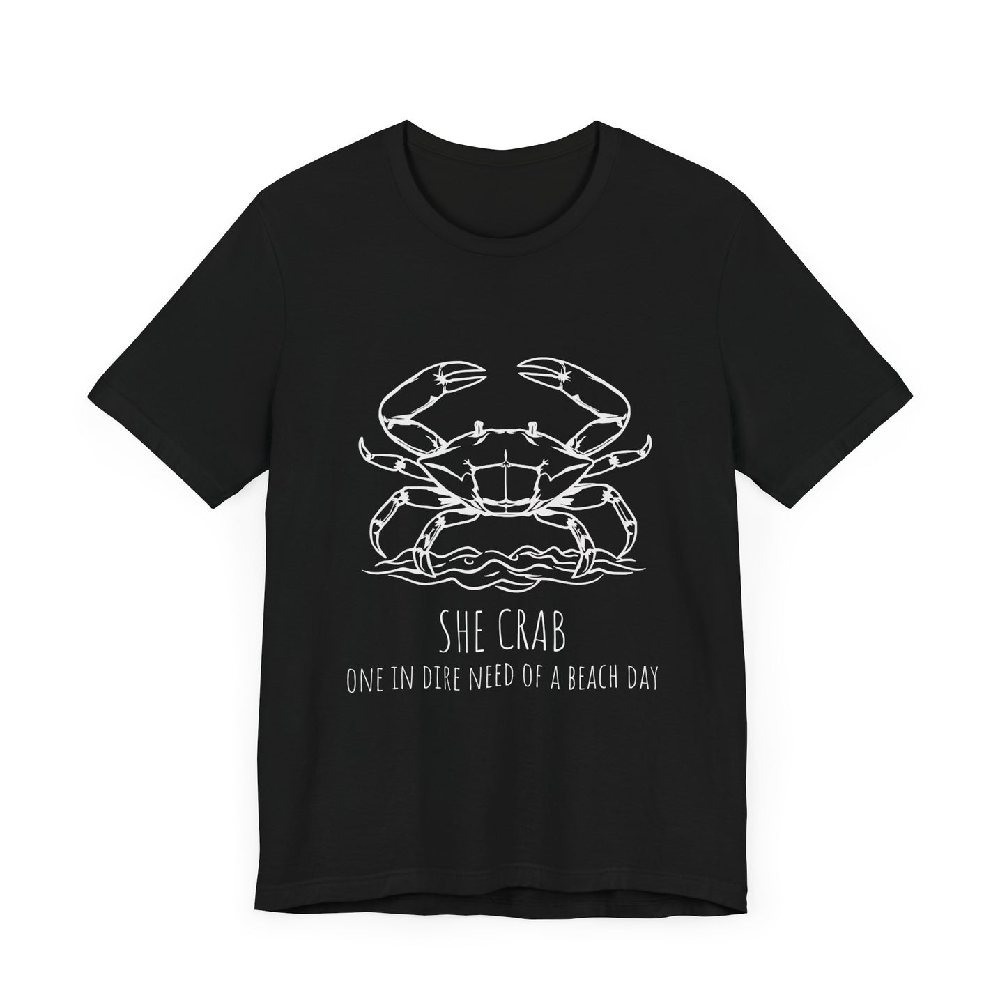 She Crab Shirt Design Beach Day Unisex Tee