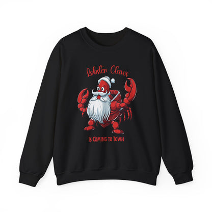 Lobster Christmas Sweatshirt, Holiday Ugly Sweater, Funny Beach Shirt, Festive Crewneck Sweat Shirt For Holiday Parties For Him And Her