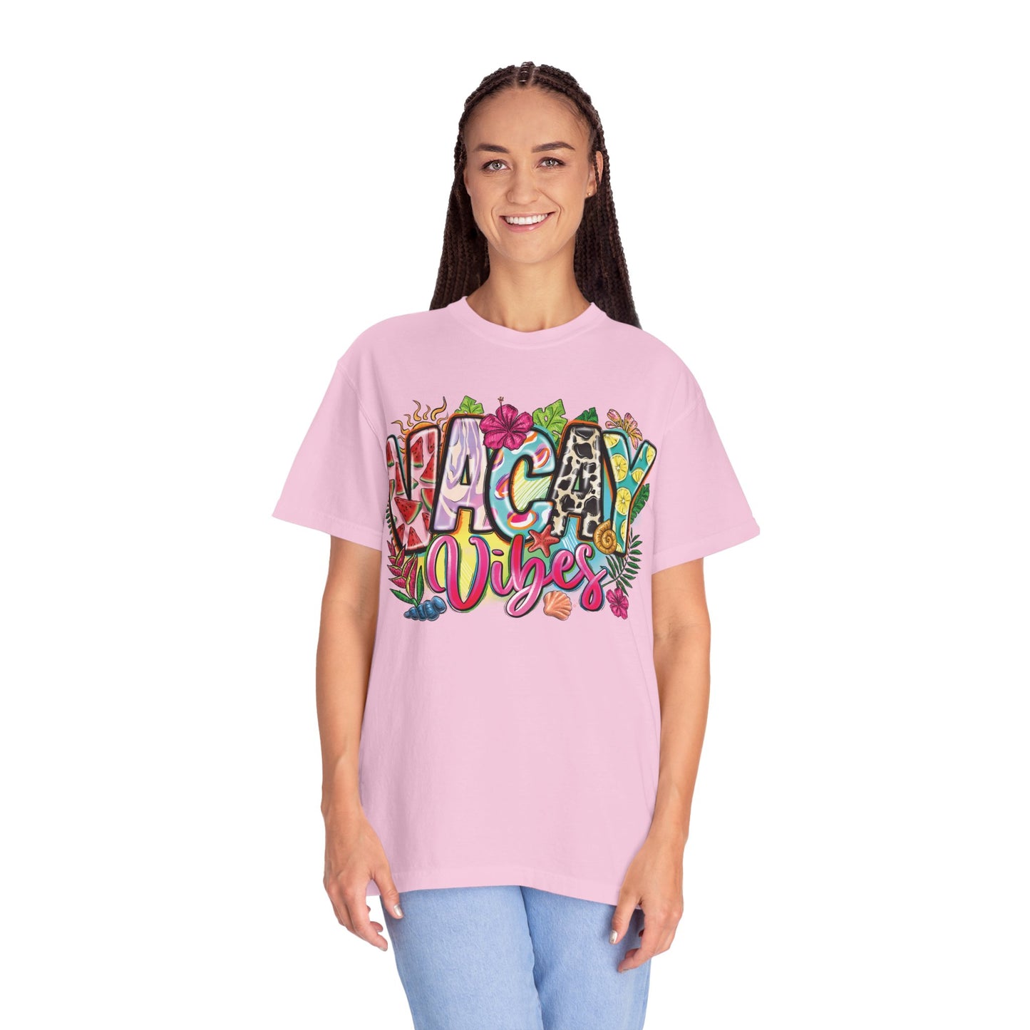 Vacay Vibes T-Shirt Comfort Colors Unisex Garment-Dyed Tee