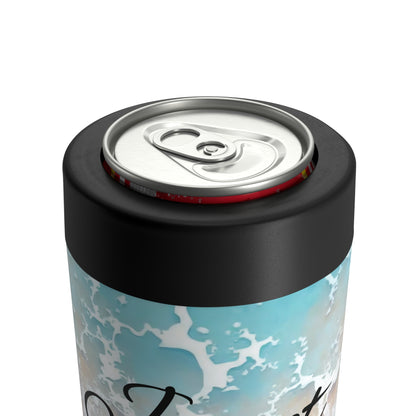 Personalized Beach Lover Can Holder