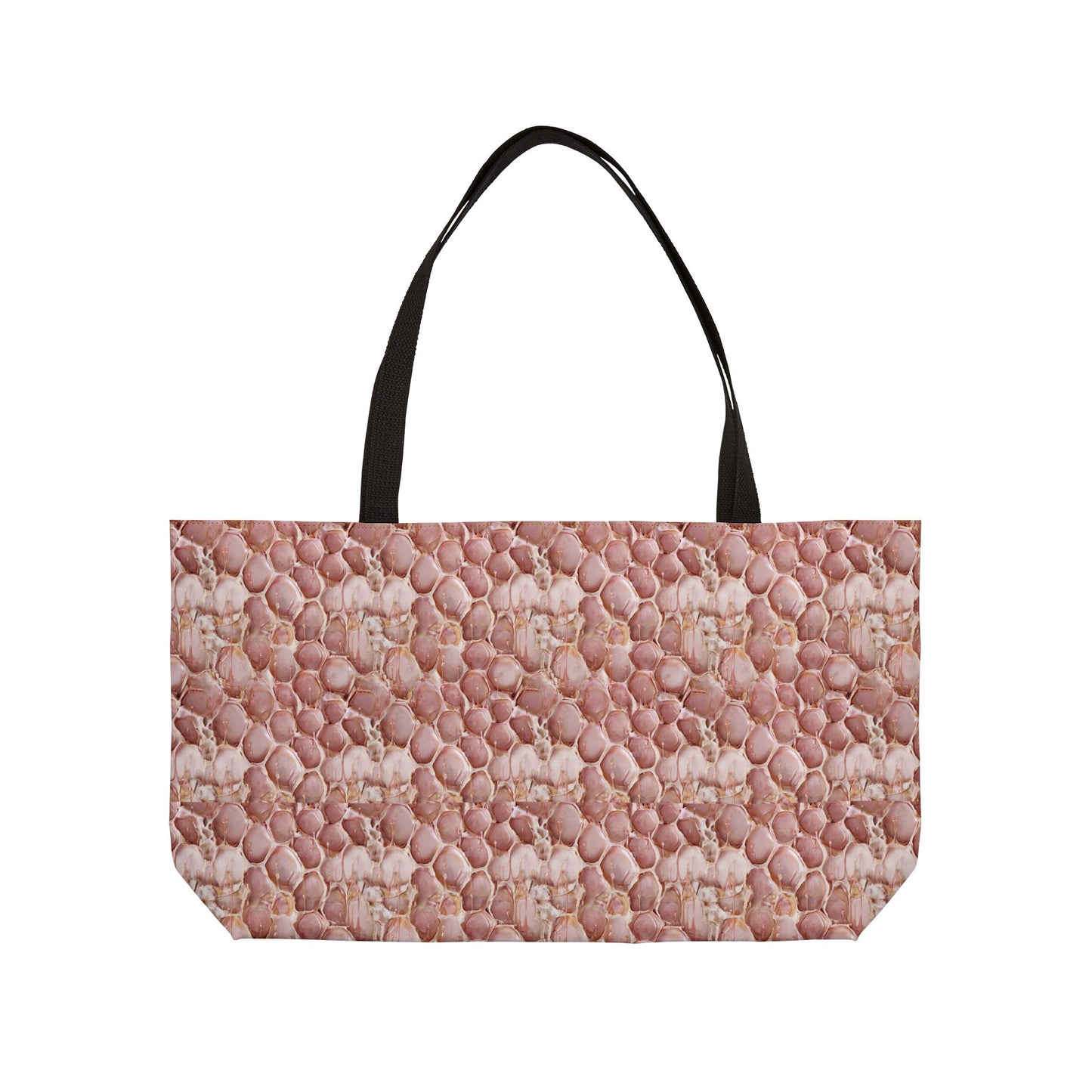 Boho Beach Tote Bag Trending Pink Design