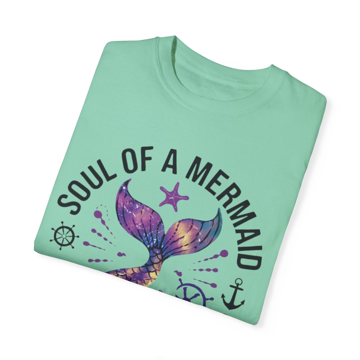 Mermaid Lovers TShirt Soul Of A Mermaid Mouth Of A Sailor Tee