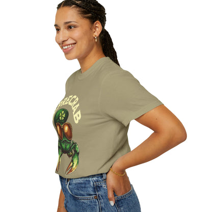 Funny St Patricks Day Unisex Garment-Dyed T-shirt Lepracrab Tee