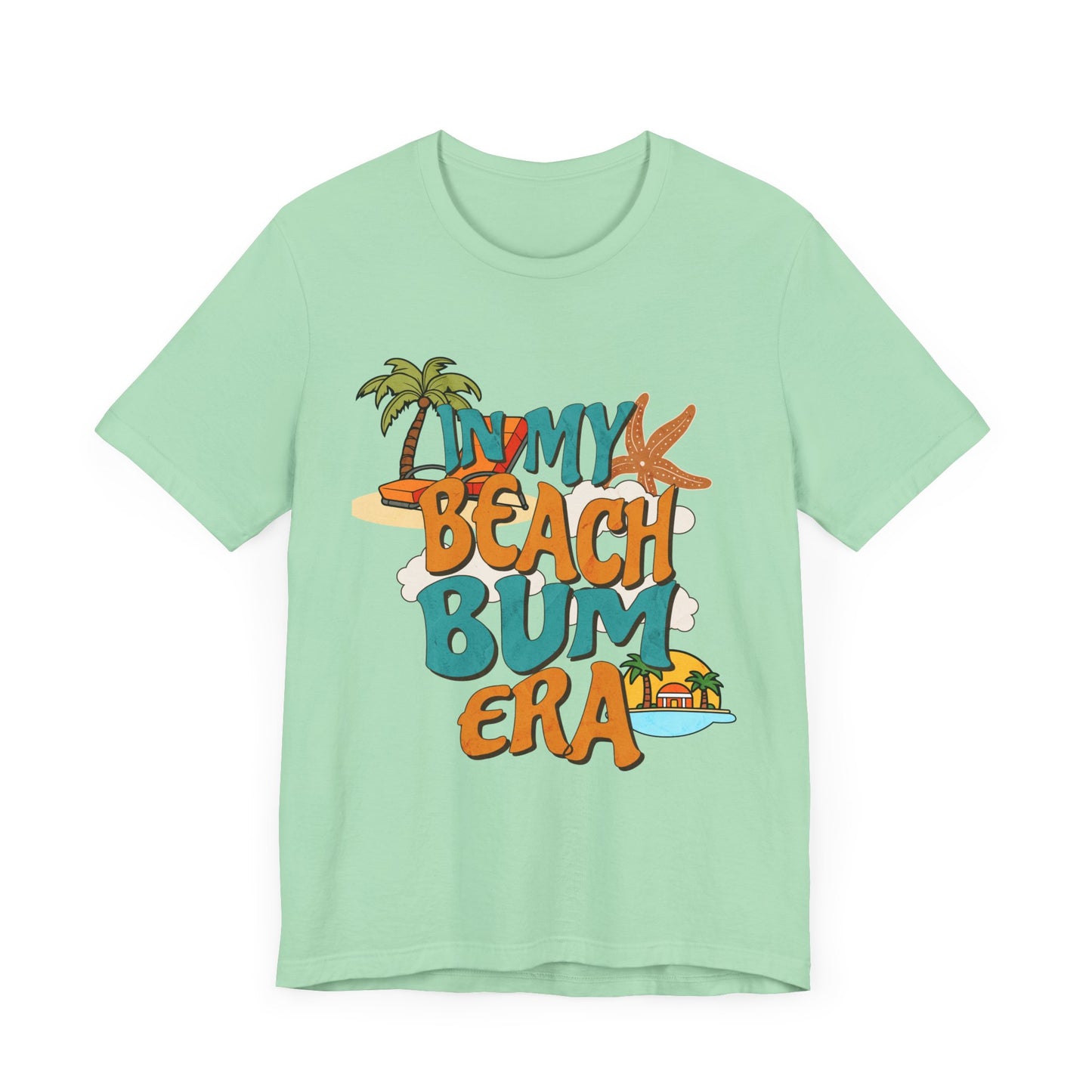 Beach Vacation Shirt Beach Bum Era Tee TShirt For Beach Lovers