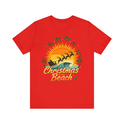 Christmas At The Beach Tee Shirt