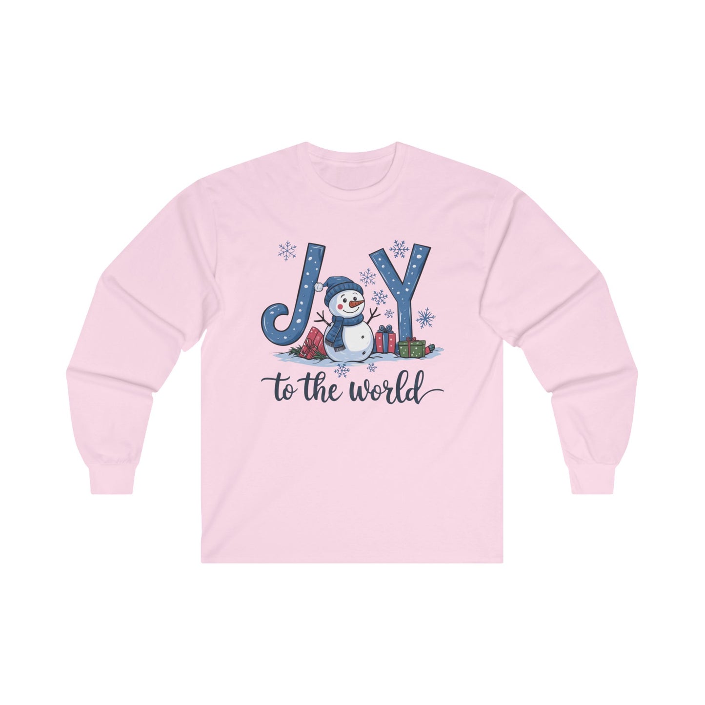 Joy To The World Christmas Shirt Long Sleeve