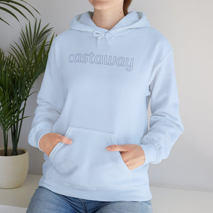 Beach Hoodie Castaway Blue On Blue Sweatshirt