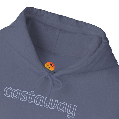 Beach Hoodie Castaway Blue On Blue Sweatshirt